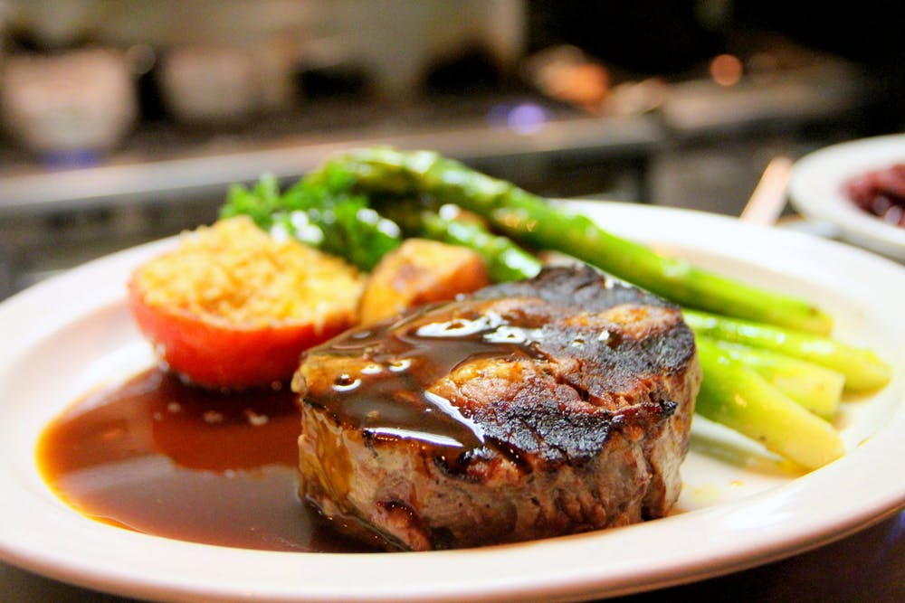 steak dinner